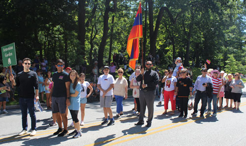 Cleveland Armenians in One World Day Parade of Flags